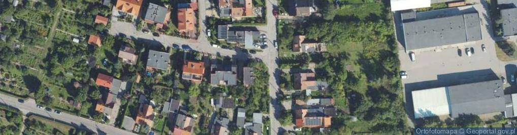 Zdjęcie satelitarne Siedlecka ul.