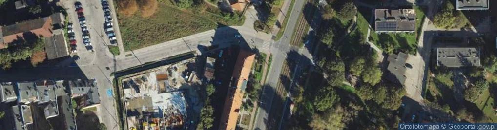 Zdjęcie satelitarne Siennicka ul.