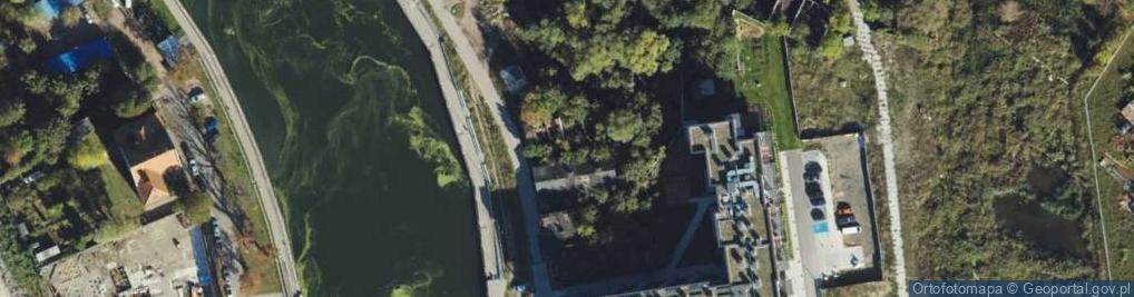 Zdjęcie satelitarne Sienna Grobla ul.