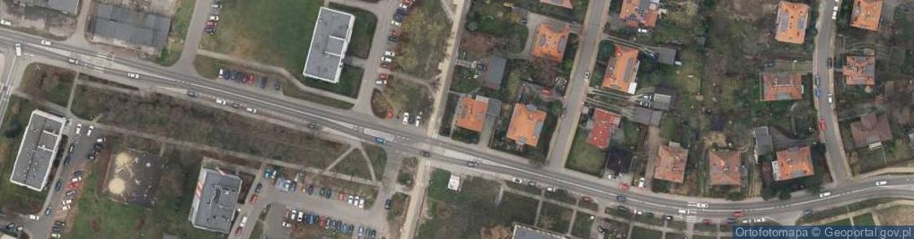 Zdjęcie satelitarne Sikornik ul.