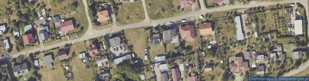 Zdjęcie satelitarne Sierakowska ul.