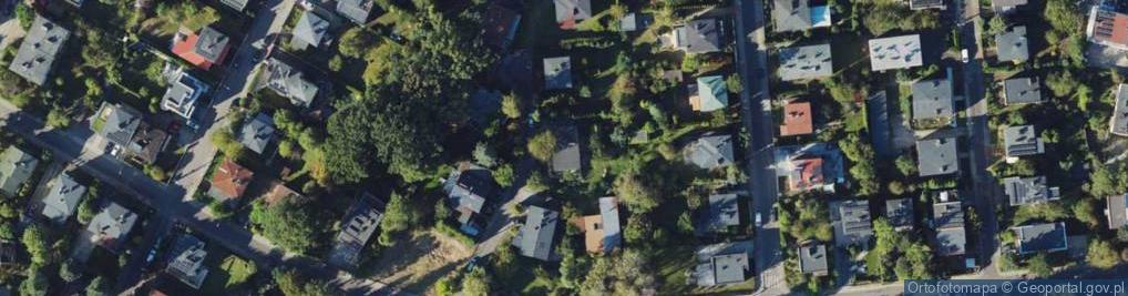 Zdjęcie satelitarne Sikorek ul.