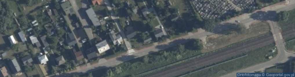 Zdjęcie satelitarne Siedlecka ul.