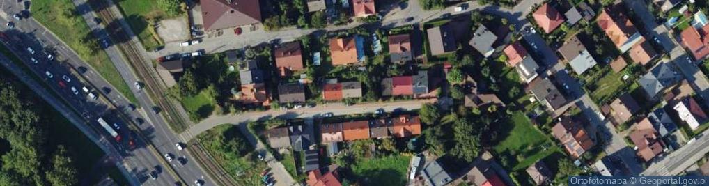 Zdjęcie satelitarne Siostrzana ul.