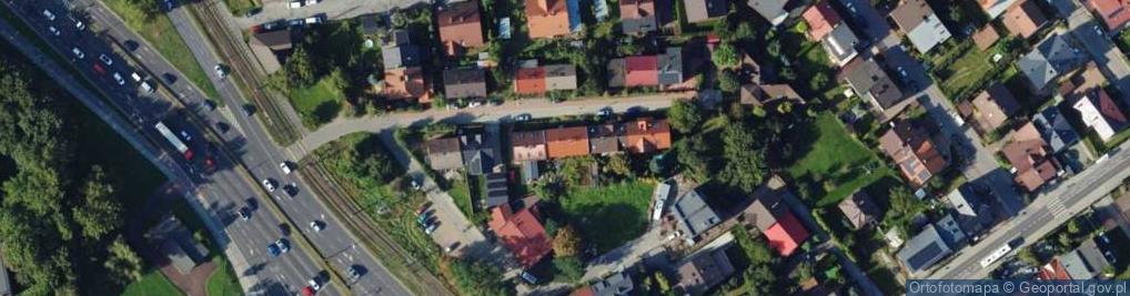Zdjęcie satelitarne Siostrzana ul.