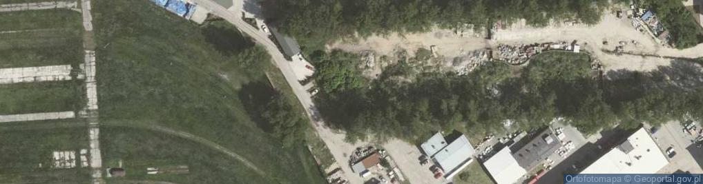 Zdjęcie satelitarne Sikorki ul.