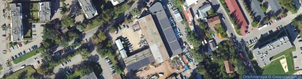 Zdjęcie satelitarne Sikorki ul.