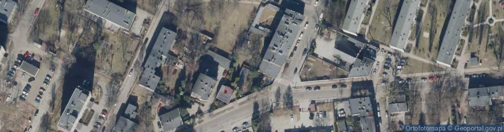 Zdjęcie satelitarne Sierakowskiego ul.