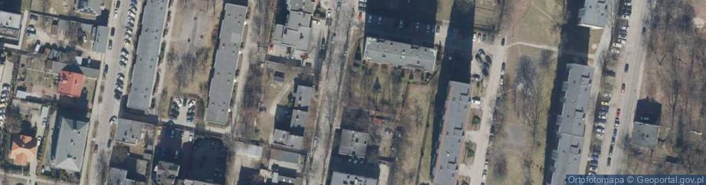 Zdjęcie satelitarne Sierakowskiego ul.