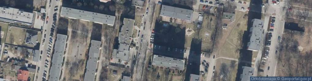 Zdjęcie satelitarne Sierakowskiego ul.