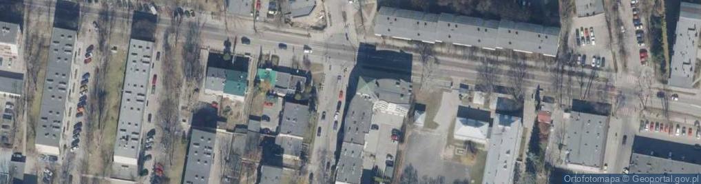 Zdjęcie satelitarne Sierakowskiego ul.