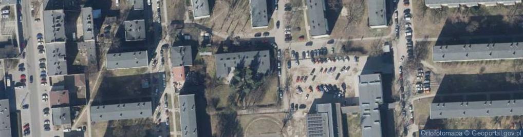 Zdjęcie satelitarne Siarczana ul.
