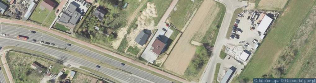 Zdjęcie satelitarne Sierpniowa ul.