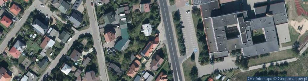 Zdjęcie satelitarne Siedlecka ul.