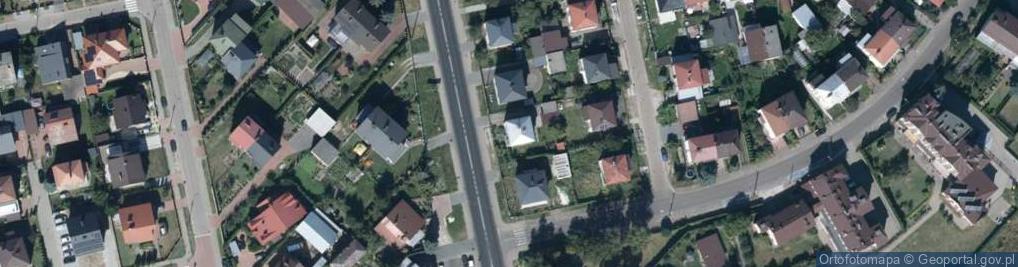 Zdjęcie satelitarne Siedlecka ul.