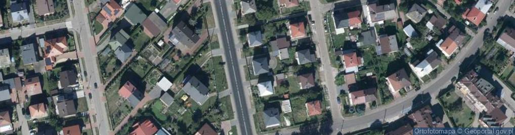 Zdjęcie satelitarne Siedlecka ul.