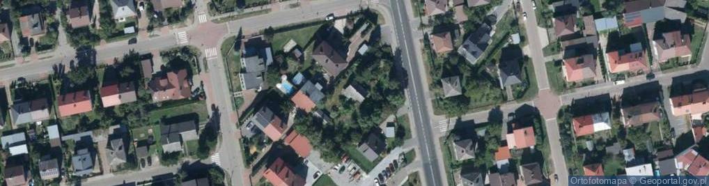 Zdjęcie satelitarne Siedlecka ul.