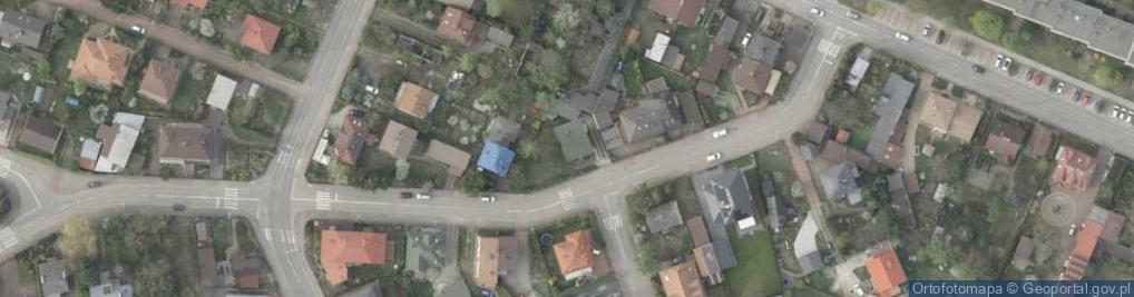 Zdjęcie satelitarne Siedlecka ul.