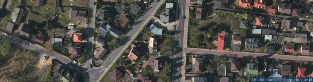 Zdjęcie satelitarne Siennicka ul.