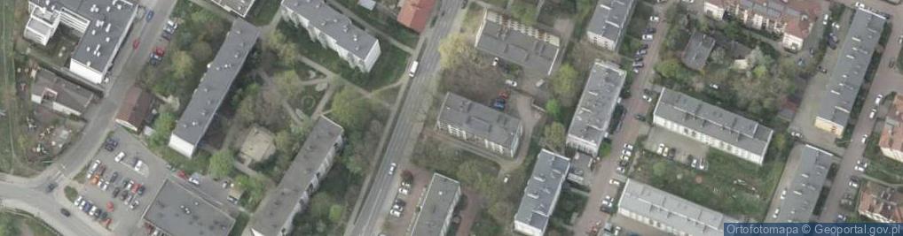 Zdjęcie satelitarne Siennicka ul.