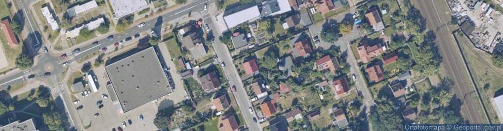 Zdjęcie satelitarne Siemiradzkiego ul.
