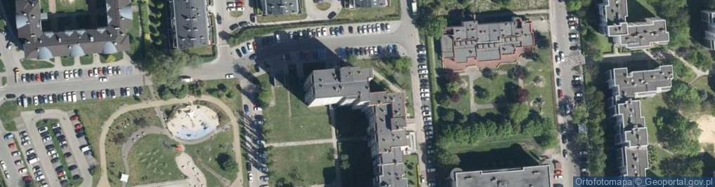 Zdjęcie satelitarne Sieradzka ul.