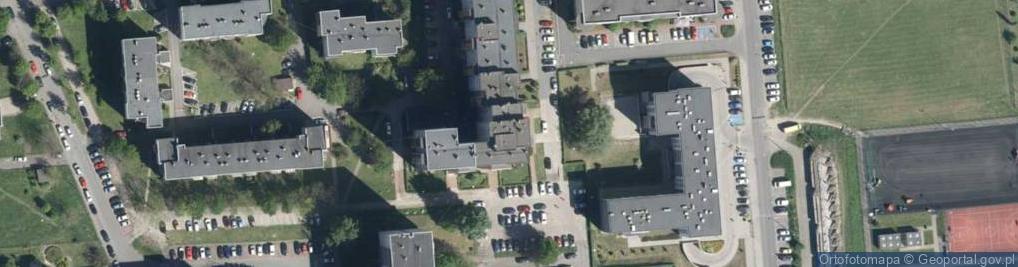 Zdjęcie satelitarne Sieradzka ul.