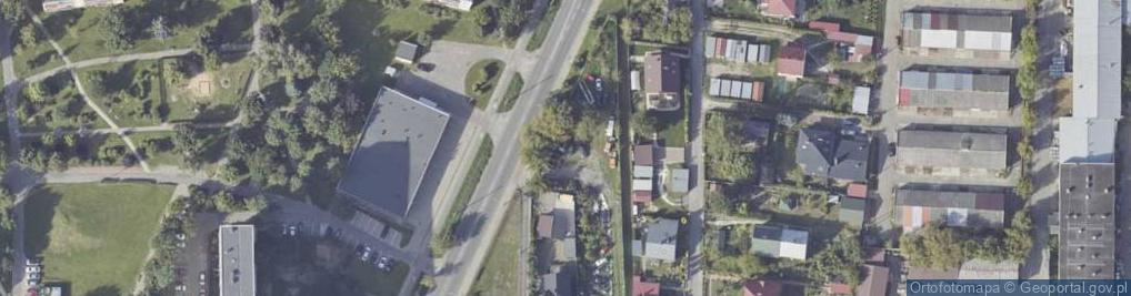 Zdjęcie satelitarne Siennieńska ul.