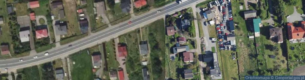 Zdjęcie satelitarne Siewierska ul.