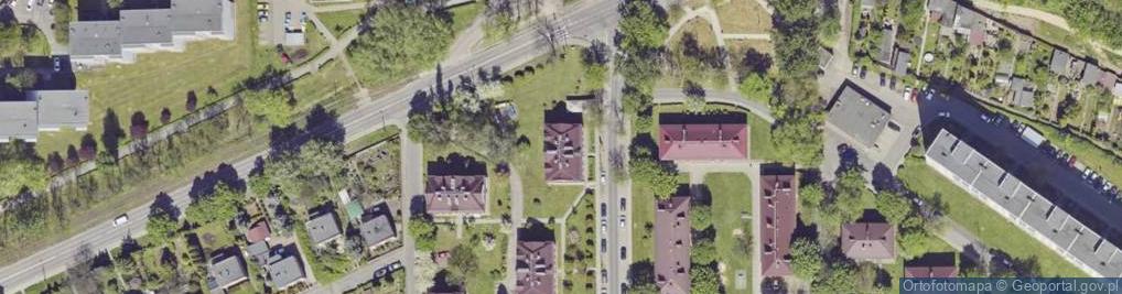 Zdjęcie satelitarne Siekiela Ryszarda ul.