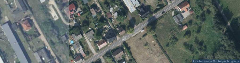 Zdjęcie satelitarne Siedlice ul.