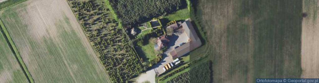 Zdjęcie satelitarne Siedlin ul.
