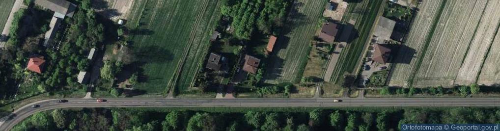 Zdjęcie satelitarne Siedliska ul.