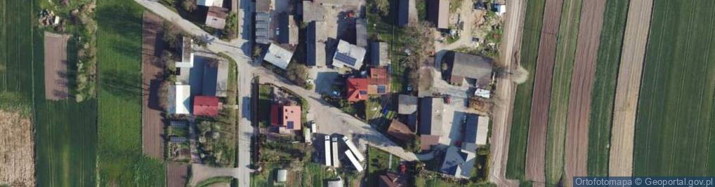 Zdjęcie satelitarne Siedliska ul.