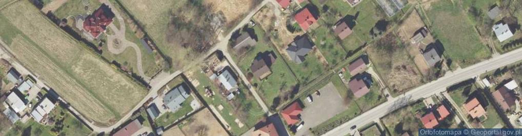 Zdjęcie satelitarne Siedliska ul.