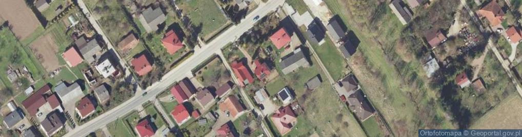 Zdjęcie satelitarne Siedliska ul.