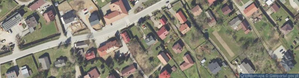 Zdjęcie satelitarne Siedliska ul.