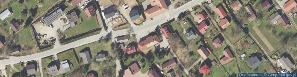 Zdjęcie satelitarne Siedliska ul.