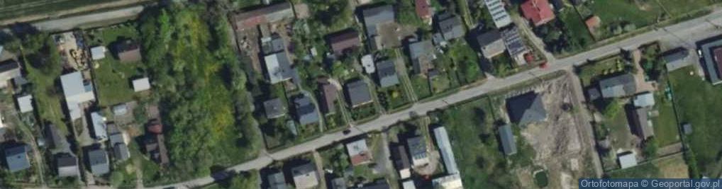 Zdjęcie satelitarne Sięganów ul.