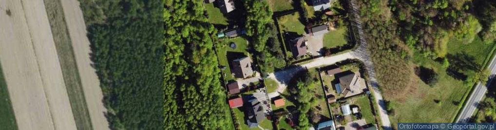 Zdjęcie satelitarne Sięganów ul.