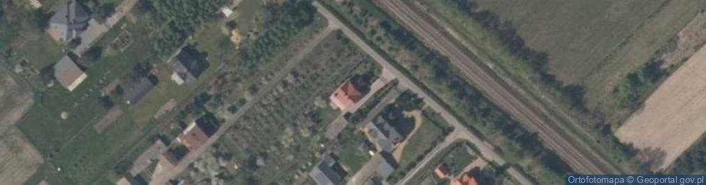 Zdjęcie satelitarne Sierakowice Lewe ul.