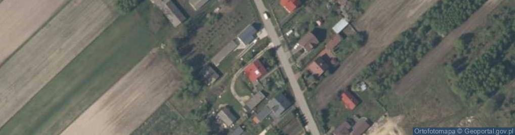 Zdjęcie satelitarne Sierakowice Lewe ul.