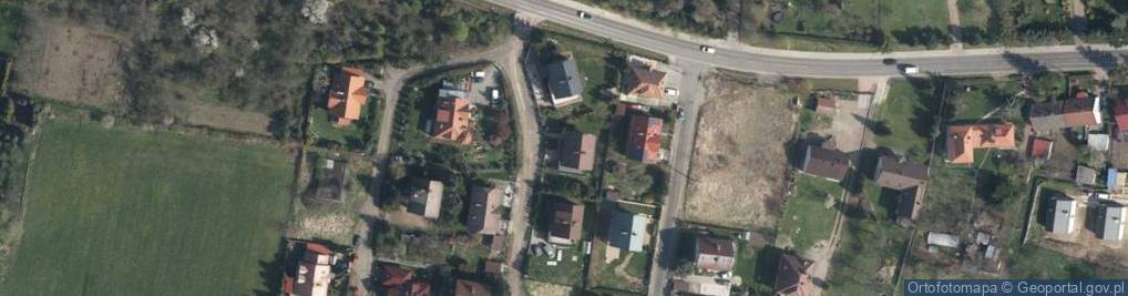 Zdjęcie satelitarne Siercza ul.