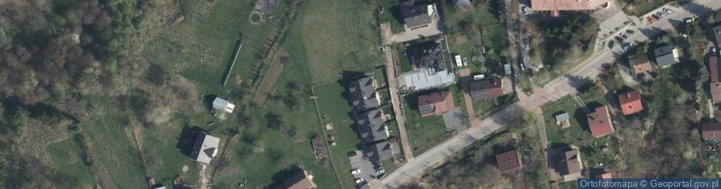 Zdjęcie satelitarne Siercza ul.