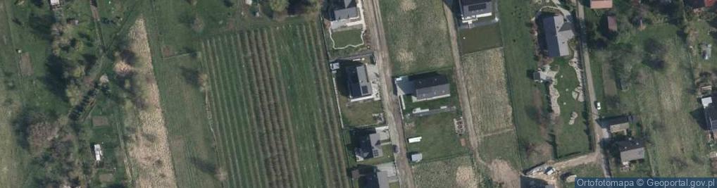 Zdjęcie satelitarne Siercza ul.