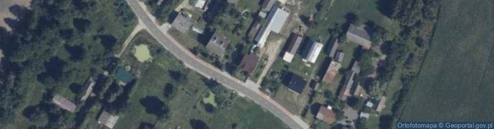 Zdjęcie satelitarne Sikory ul.