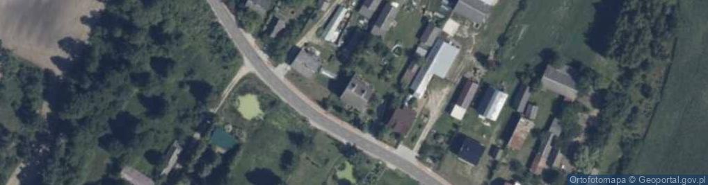 Zdjęcie satelitarne Sikory ul.