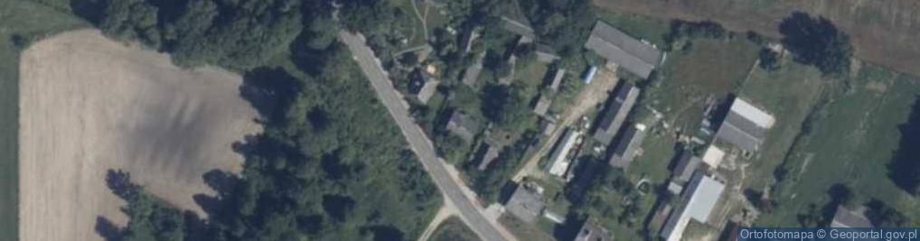 Zdjęcie satelitarne Sikory ul.