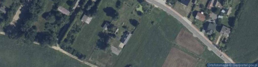 Zdjęcie satelitarne Sikory ul.