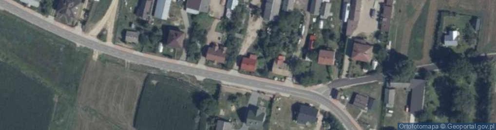 Zdjęcie satelitarne Sikory ul.